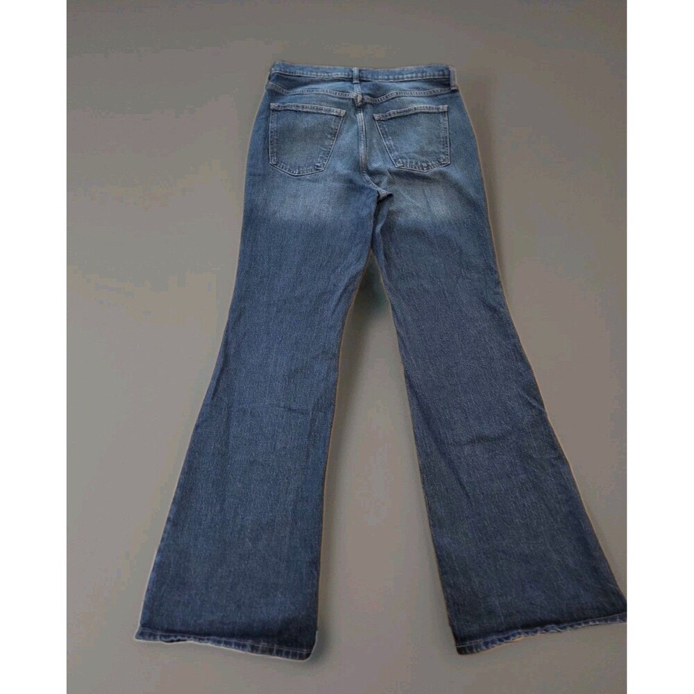 Universal Thread High Rise Flare Jeans Womens 10R Medium Wash Blue High Waisted - Picture 3 of 7